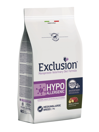 Exclusion Cane Hypo Cavallo E Patate Medio/ maxi  2 Kg
