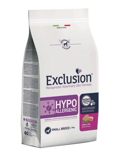 Exclusion Cane Hypo Maiale E Piselli Small 2 Kg