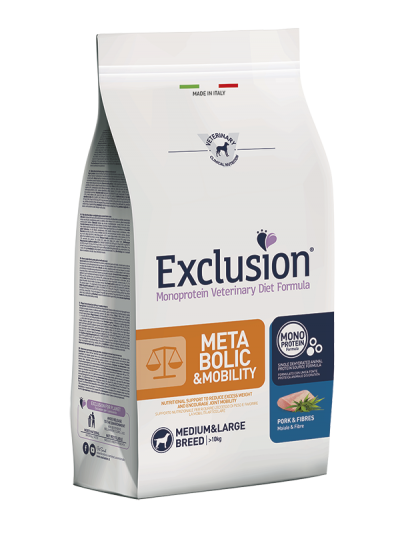 Exclusion Cane Metabolic & Mobility Medio/ maxi 12 Kg