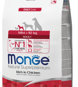 Monge Cane Adult Mini Pollo 800 Gr
