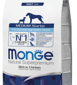 Monge Cane Starter Medio Pollo 1,5 Kg
