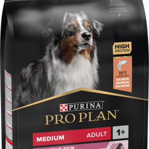 Pro Plan Cane Adult Medio Sensitive Salmone E Riso 3 Kg