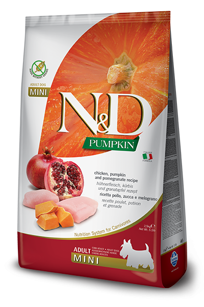 N&D Cane Zucca Pollo E Melograno Adult Mini 7 Kg
