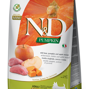 N&D Cane Zucca Cinghiale E Mela Adult Mini 7 Kg