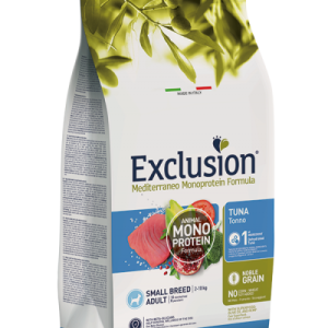 Exclusion Cane Mediterraneo Adult Tonno Small  7 Kg