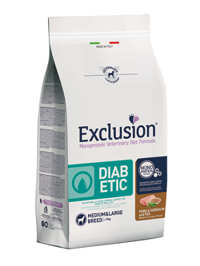 Exclusion Cane Diabetic Medio/ maxi 12 Kg