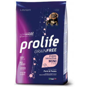 Prolife Cane Grain Free Puppy Mini Maiale 2 Kg