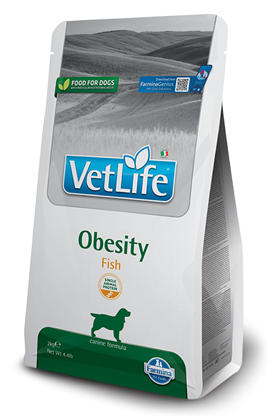 Vet Life Cane Obesity Pesce 12 Kg