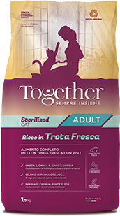 Together Gatto Sterilized Trota E Riso 1,5 Kg