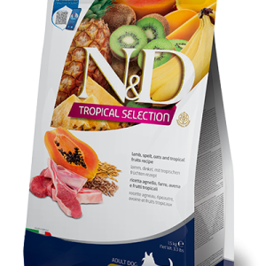 N&D Cane Tropical Selection Agnello Adult Mini 5 Kg