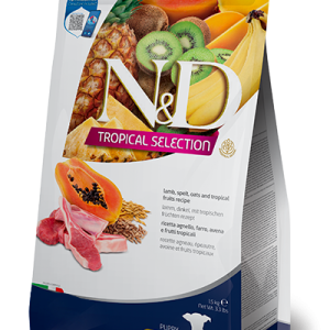 N&D Cane Tropical Selection Agnello Puppy Mini 5 Kg