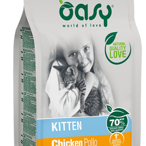 Oasy Gatto Kitten Pollo 7,5 Kg