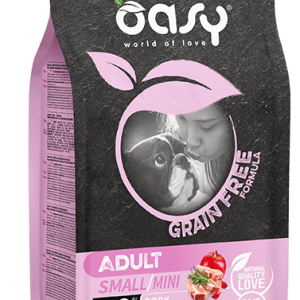 Oasy Cane Grain Free Adult Small Mini Maiale 800 Gr