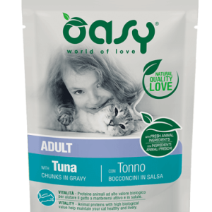 Oasy Gatto Bocconcini Tonno Bustina 85 Gr