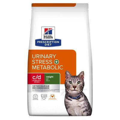 Hills Gatto C/D Urinary Stress + Metabolic 3 Kg
