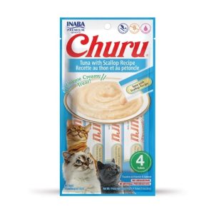 Churu Gatto Snack Tonno E Capasanta 4 X 14 Gr