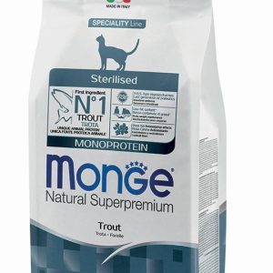 Monge Gatto Sterilized Trota 1,5 Kg