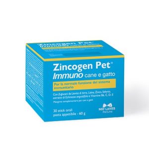 Zincogen Pet Immuno Cane E Gatto Pasta 60 Gr