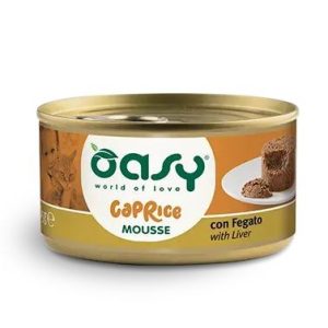Oasy Gatto Caprice Mousse Fegato Lattina 85 Gr