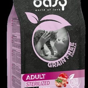 Oasy Gatto Grain Free Sterilized Maiale 1,5 Kg