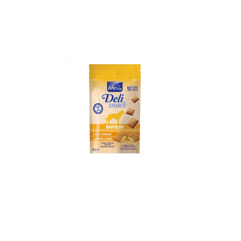 Life Dog Delisnack Ravioli con 60 g