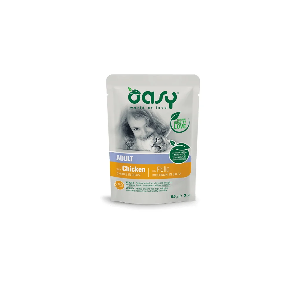 Oasy Gatto Bocconcini in Salsa Adult