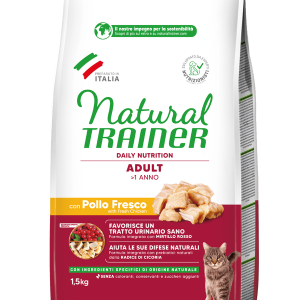Natural Trainer Gatto Pollo Adult Daily Nutrition 1,5 Kg