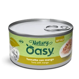 Oasy Gatto Jelly Tonnetto Con Mango Lattina 85 Gr