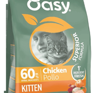 Oasy Gatto Superior Kitten Pollo 6 Kg