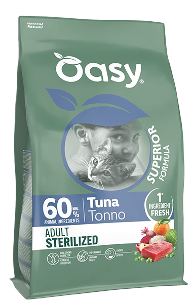 Oasy Gatto Superior Sterilized Tonno 300