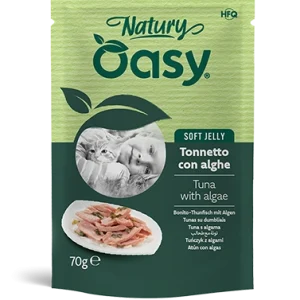 Oasy Gatto Tonno E Alghe Jelly Bustina 70 Gr