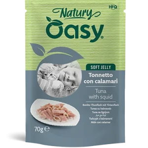 Oasy Gatto Tonno E Calamari Jelly Bustina 70 Gr