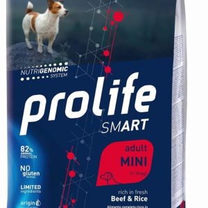 Prolife Cane Grain Free Adult Mini Manzo E Riso 7 Kg