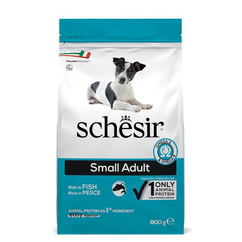 Schesir Cane Adult Small Pesce 800 Gr