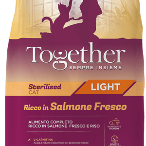 Together Gatto Sterilized Light Salmone 1,5 Kg