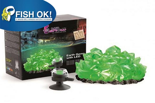 (H2SHOWGREEN) H2 SHOW DECO CRYSTAL GREEN HYDOR